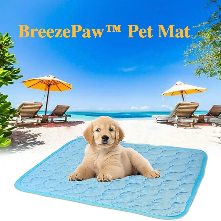 BreezePaw™ Pet Mat – Breathable Summer Comfort Pad