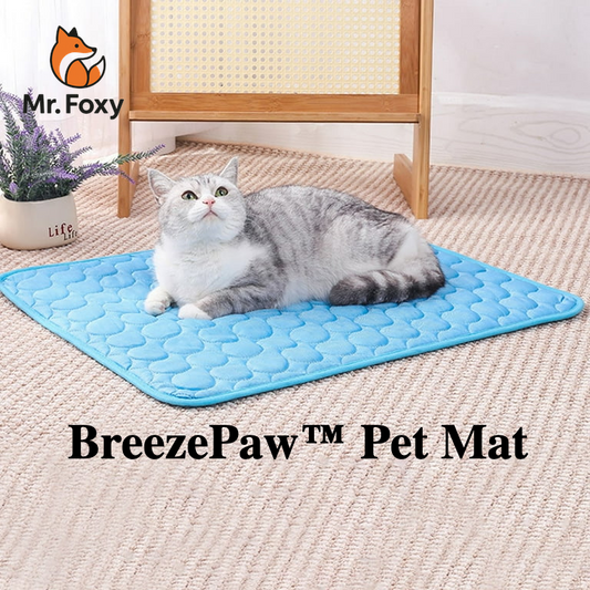 BreezePaw™ Pet Mat – Breathable Summer Comfort Pad
