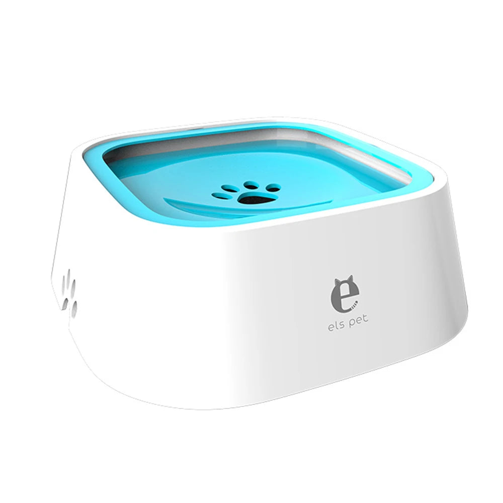 Smart Anti-Spill Water Bowl for Pets – 1 & 1.5L Slow Drinking Feeder